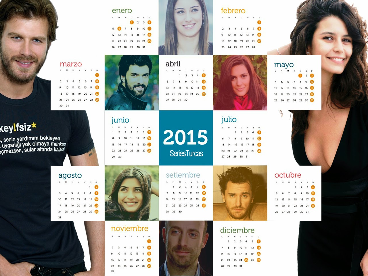 Wallpapers Exclusivos de SeriesTurcas Series%2Bturcas%2Bcalendar%2B1