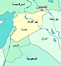 جن مدينة نصيبين Nseibeen_map