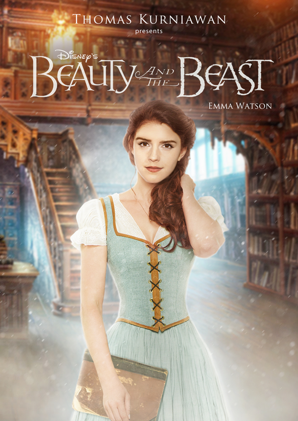 bete - [Fan art] Affiche de "La Belle et la Bête" (avec Emma Watson) Blog_Belle