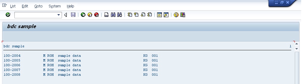 Upload Presentation server data to SAP (GUI_UPLOAD) 2