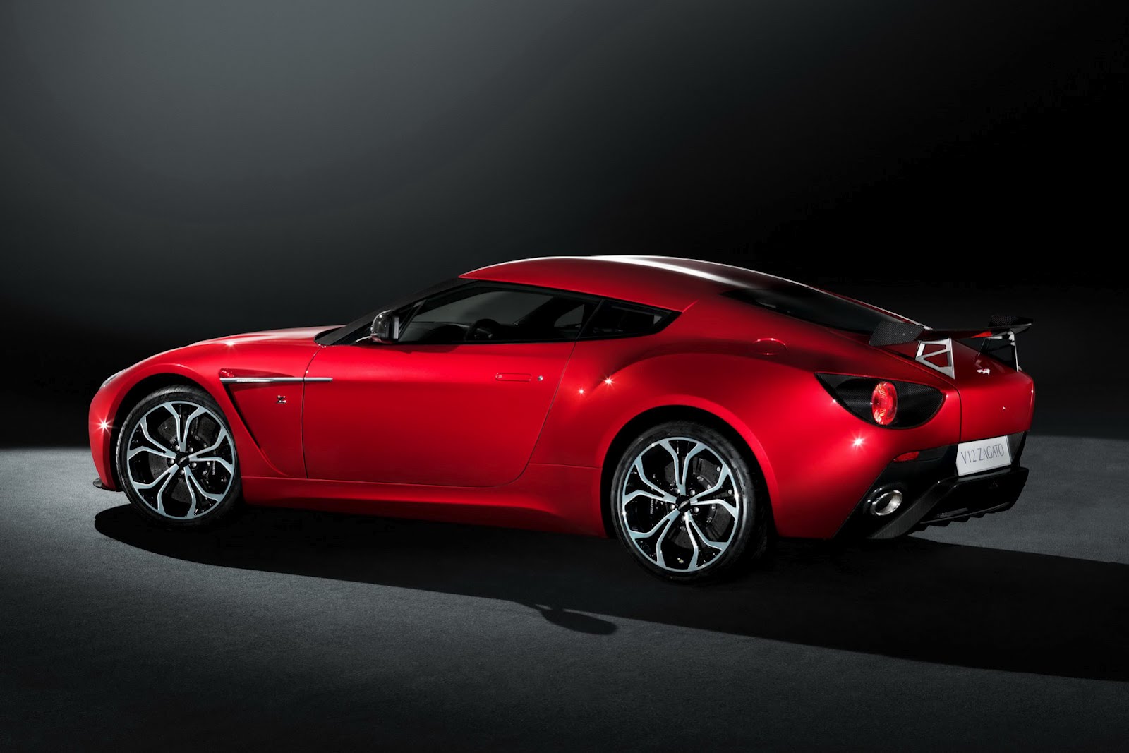 PHOTO OF 2011 ASTON MARTIN V12 ZAGATO GICLEE ART PRINT POSTER main image 0