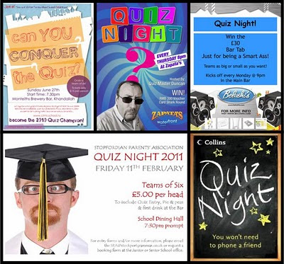 A short one from Textusa: Quiz Night at the Tapas  Quiz07