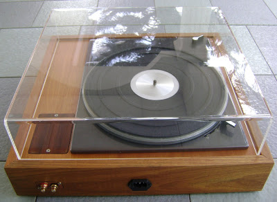 Lenco L75 turntable ( modified ) Sold Lenco%2Bl75%2Brear%2Bopen