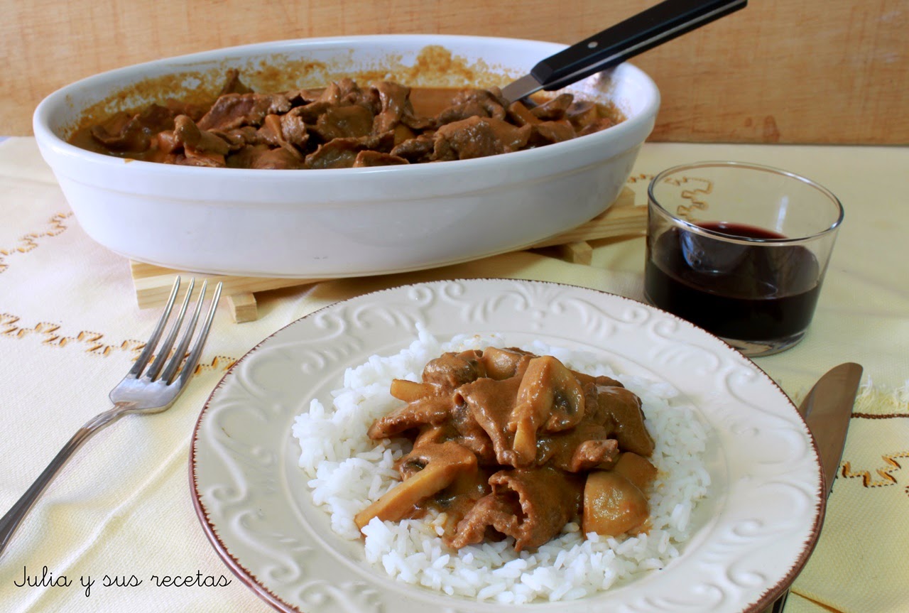 DIETA MEDITERRANEA : RECETAS COCINA ANDALUZA - Página 29 Ternera%2Bestrogonof