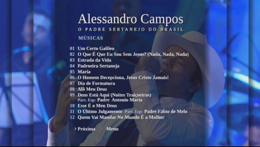 Padre Alessandro Campos Quando Deus Quer, Ninguém Segura Ao Vivo DVD-R 2