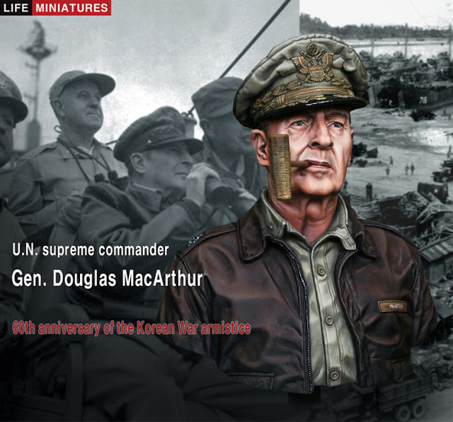 Busto del Gen. Douglas MacArthur por Life Miniatures. Main