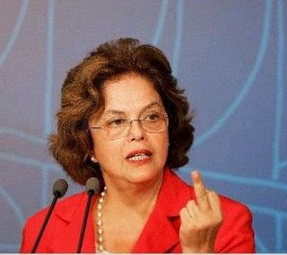 Qual celebridade você gostaria de mandar sozinha para uma ilha deserta? Dilma-Rousseff