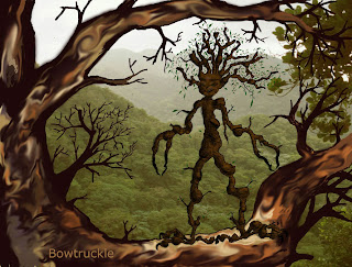 El bowtrukle Bowtruckleintree