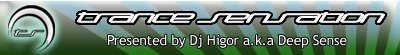 TRANCE SENSATION Episode number 16 Baner