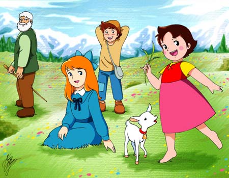 صور كارتون هايدي  Heidi