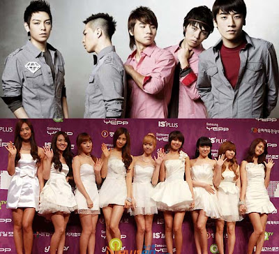 SNSD y Big Bang escogidos como los idols con quien les gustaría pasar el 14 de Febrero. Snsd