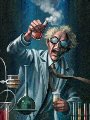 كيف يضرب المهندس ابنه‏؟ Mad_scientist