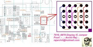 Nokia 7610 White LCD No Display Problem 7610-white-lcd-no-display-problem-3-300x153