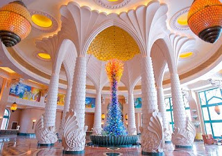 فندق أتلانتس في دبي ...أجل الفنادق في العالم Atlantis-hotel-in-dubai-grand-lobby