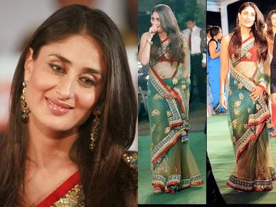 الساري الهندي  Kareena-Kapoor-Manish-Malhotra-Sar-IIFA-2010-Awards