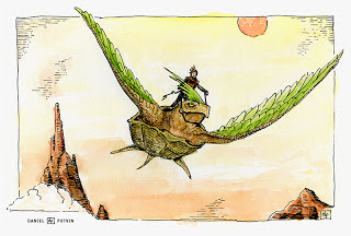 01/04/2011: Découverte d'une tortue ailée dans le Jura Tortue-volante