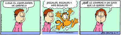 Garfield - Tiras Cómicas 15 Ga080617