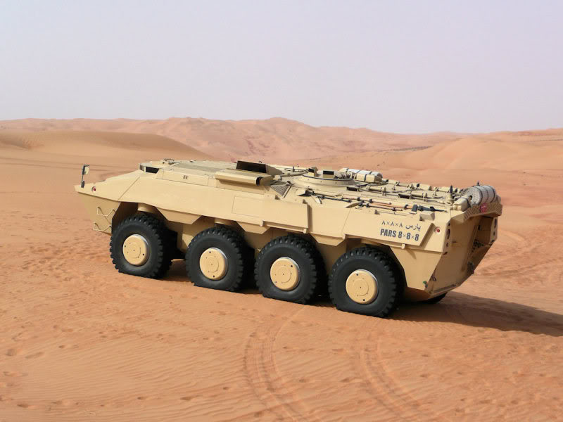 الخطة التطويرية الإستراتيجية للقوات المسلحة السعودية والحرس الوطني  PARS-8x8x8-ME-03