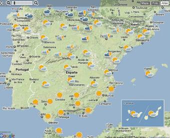 Azali quizá invite a un americano aquí. Mapa_tiempo