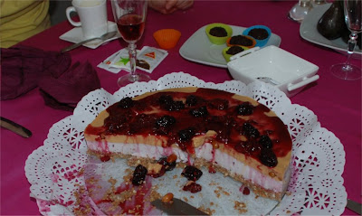 Cheesecake de frutos vermelhos Cheesecake0