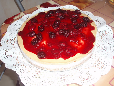 Cheesecake de frutos vermelhos Cheesecake1