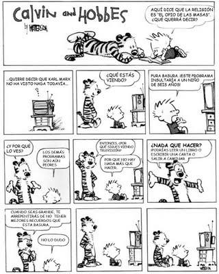 Tiras cómicas que molan Calvin-on-marx-and-religionESPBYN