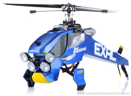 Exceed RC Robocopter, helicóptero de 4 canales con diseño futurista  Exceed%2BRC%2BRobo%2BHelicopter