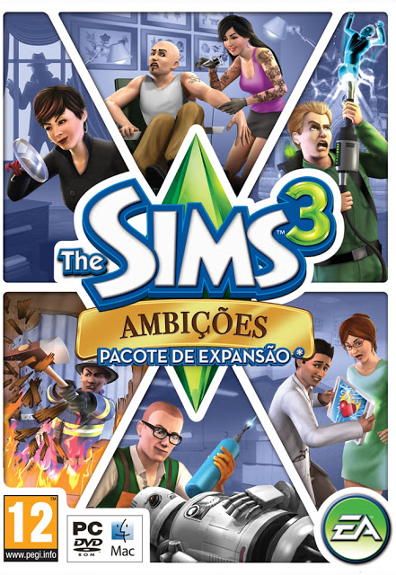 The Sims 3- Expansão- Ambições- DOWNLOAD Osimbr-capa-ambicoes