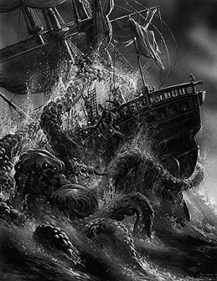 Mitología Nórdica : La leyenda del Kraken  Kraken-monstruo-marino
