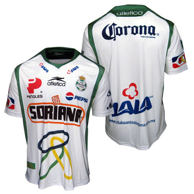 Santos Laguna-MEX - Camisa 2010 S3