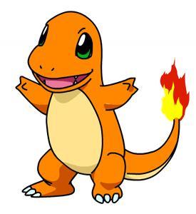 En busca de pokemones raros Charmander