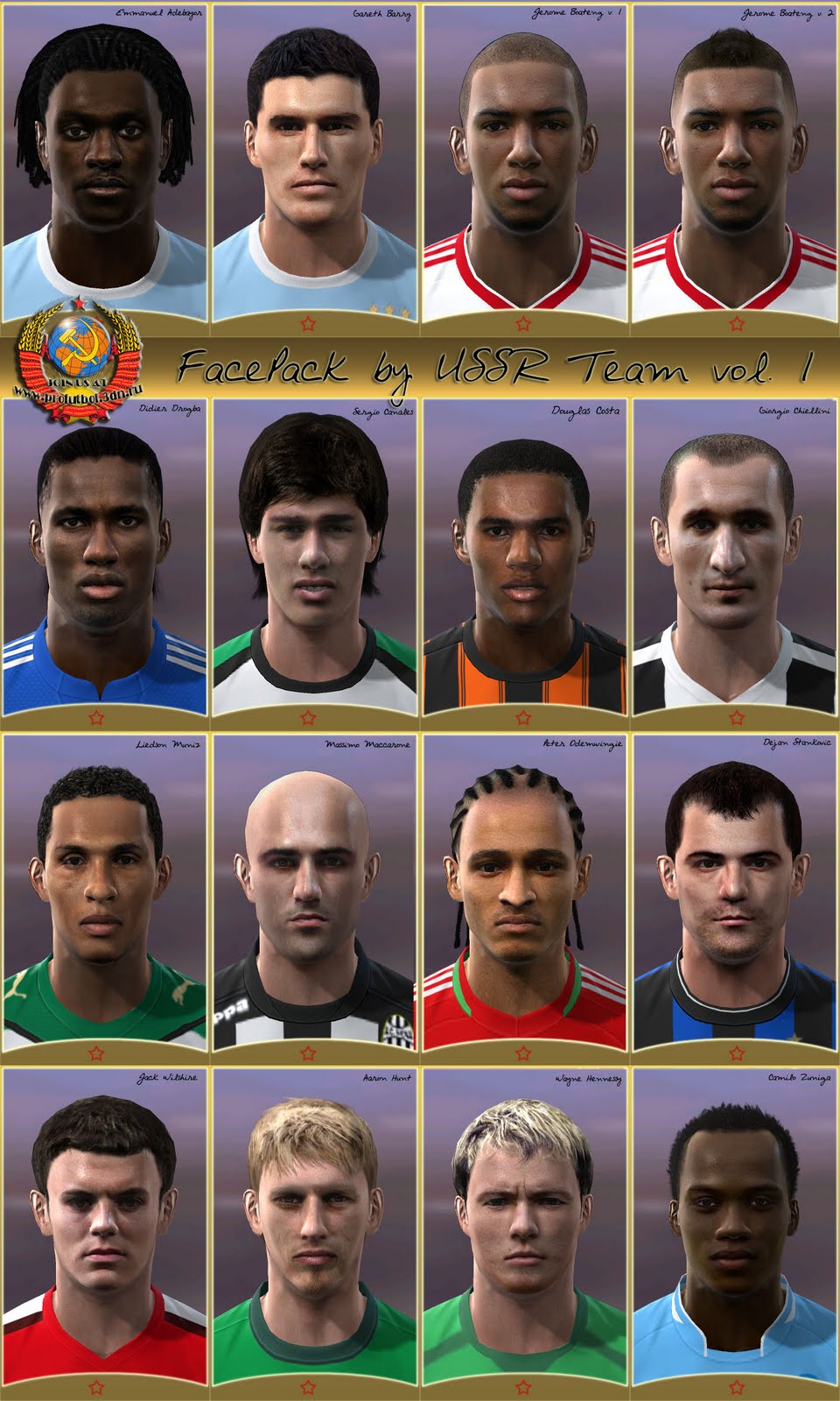 Pes 2010 - Mega Facepack Preview