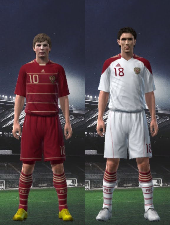 Pes 2010 - Russia 09-11 Player Kits Preview