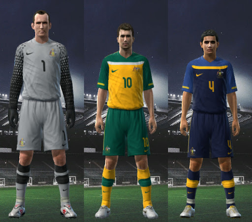 Pes 2010 - Australia 09-11 Kit Set Preview