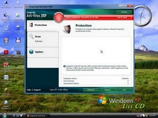 Windows XP Live CD Kav1