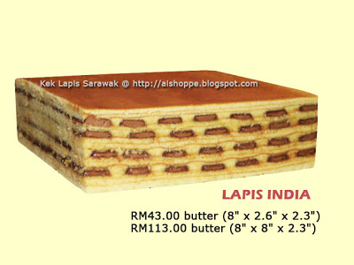 AiShoppe ~ Sampel Kek Lapis Sarawak RM24 je. Jom cari duit raya! India