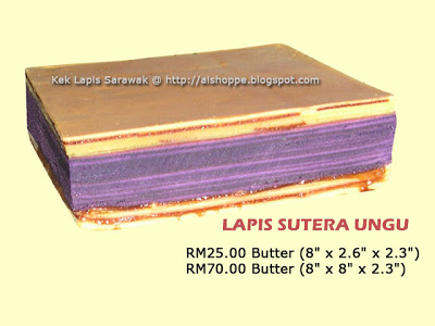 AiShoppe ~ Sampel Kek Lapis Sarawak RM24 je. Jom cari duit raya! Suteraungu