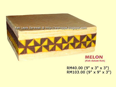 AiShoppe ~ Sampel Kek Lapis Sarawak RM24 je. Jom cari duit raya! Melon