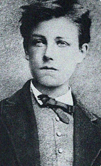 Os escritores e escritoras mais bonitos Rimbaud_1