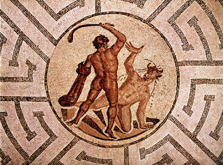 Caballero Sapuri, Juez del Infiero- Minos de Grifo (ss) Theseus_Minotaur_Mosaic