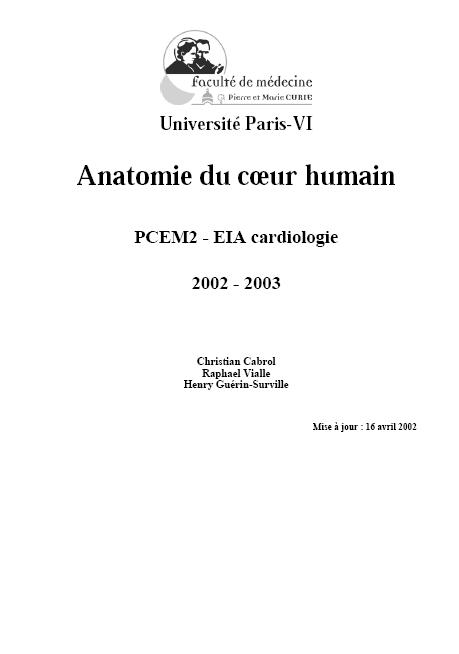 Anatomie du coeur Anatomi%2Bdu%2Bcoeur