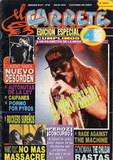 [Entrevista] Axl a puro pellejo (1993). Revista1