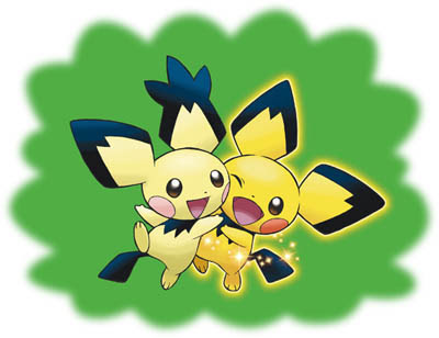 los pokemon shiny Pichucolorpikachu