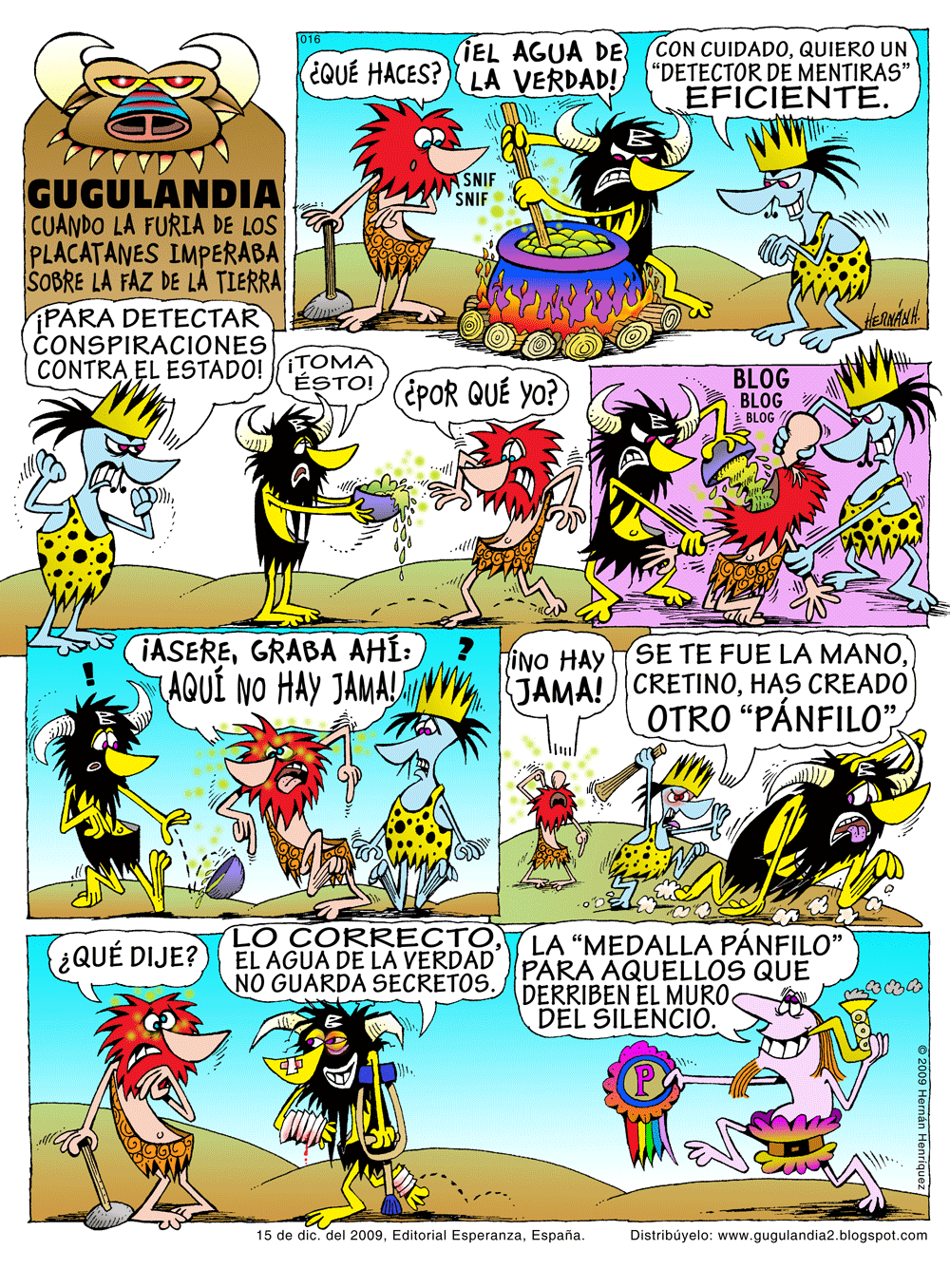 GUGULANDIA, Cuando la furia de los paclatanes imperaba sobre la faz de la Tierra.. 016-La-Medalla-web