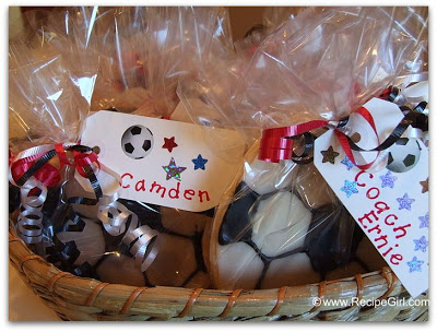 ضيافه للاطفال مميزة وجذابه Soccerballcookies13