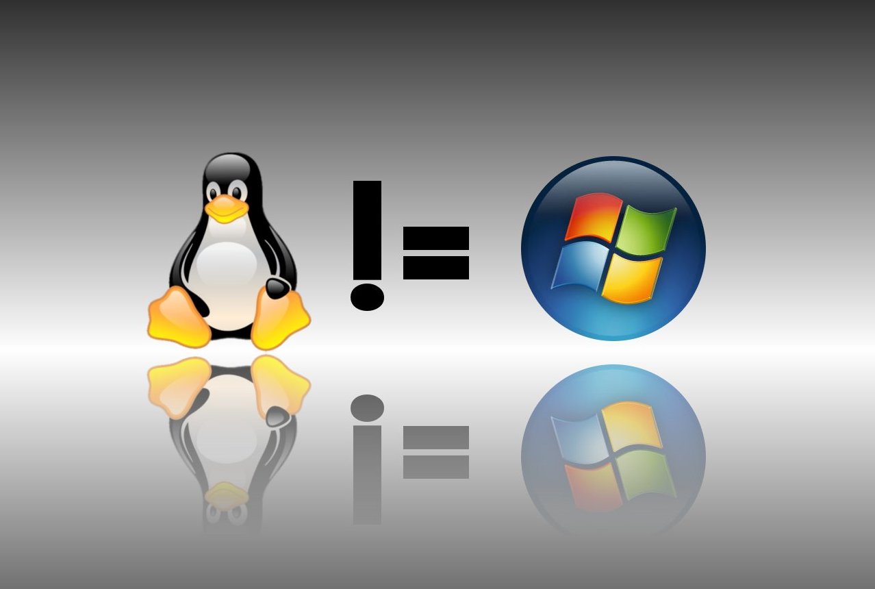 Il software libero sarà valutato nei bandi di gara delle P.A. - Pagina 3 Linux_not_windows