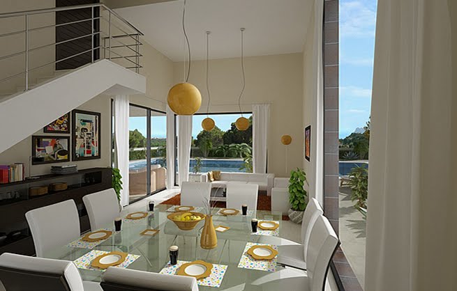 ✩Comedor✩ Casas-renders