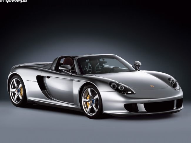 أسرع عشر سيارات في العالم 2012 Silver-porsche-carrera-gt