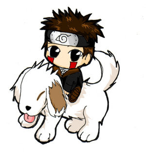 Personajes de naruto normal y shippuden chibi, cual les parece mas chulo. Kiba_Chibi_by_AkatsukiLesson