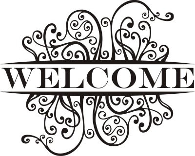 I am new here Swirly_Welcome_Sign